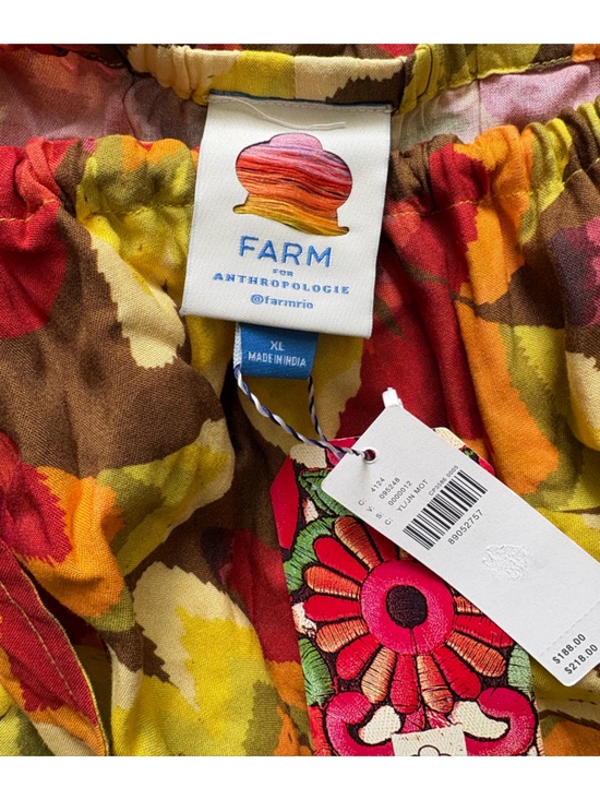 Farm Rio x Anthropologie Fruit Print Jumpsuit | XL | NWT - Picture 5 of 9